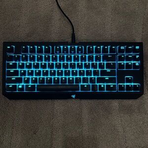 Razer Blackwidow tournament edition chroma V2 gaming keyboard